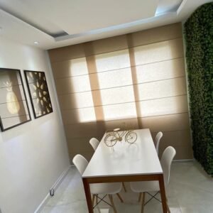 Persiana Painel Romana 3 partes Sem Blackout (No cortineiro)
