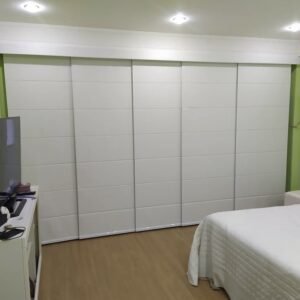 Persiana Painel 5 partes Com Blackout (Bando em MDF)