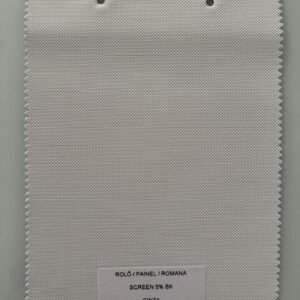 Coimbra Screen Tela Solar 5% Blackout Cinza