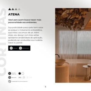 Cortina Premium Atena – Descrição