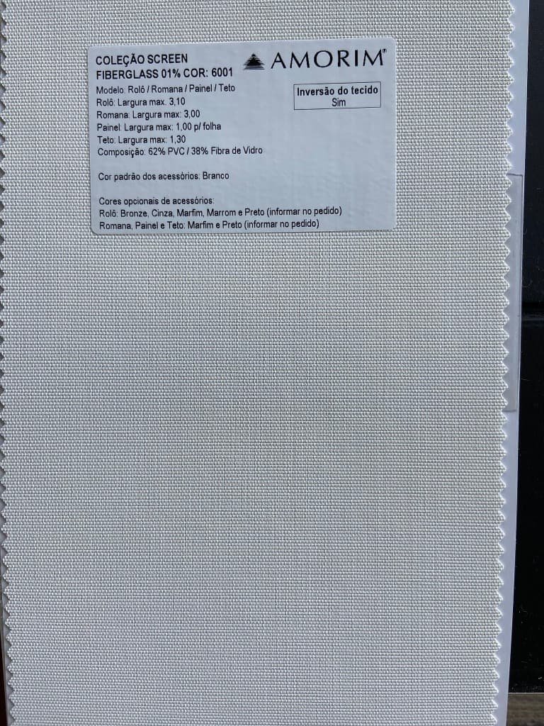 Amorim Screen Fiberglass 1% 6001