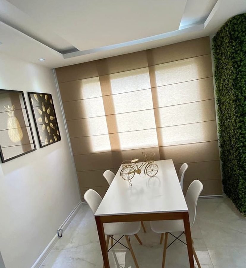 Persiana Painel Romana 3 partes Sem Blackout (No cortineiro)