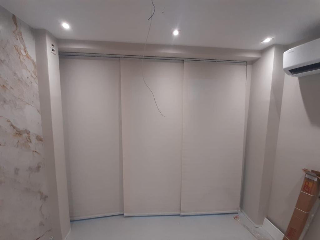 Persiana Painel 3 partes Sem Blackout (Sem bando)