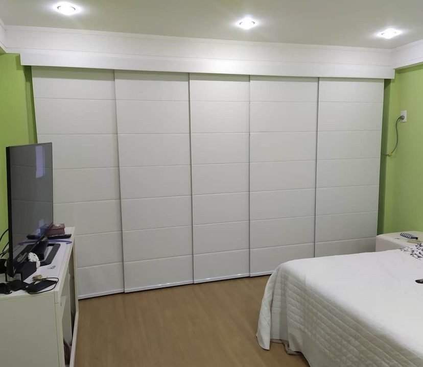Persiana Painel 5 partes Com Blackout (Bando em MDF)