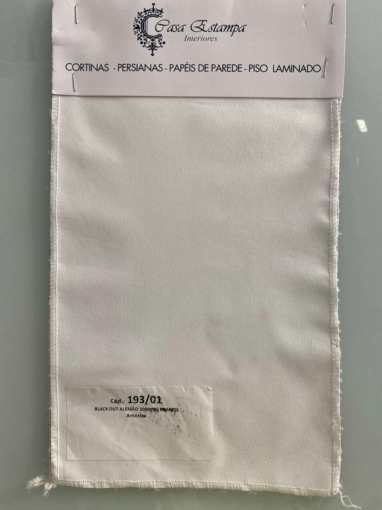 Tecido Blackout Alemão Branco