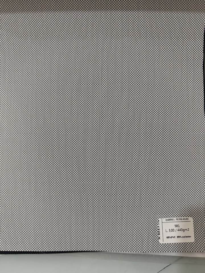Gabriel Persianas Tela Solar 5% Cinza 581