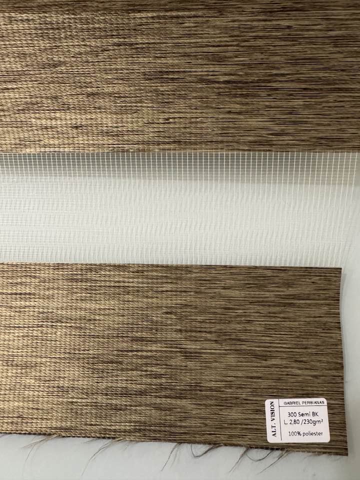 Gabriel Persianas Double Vision 300 Semi BK