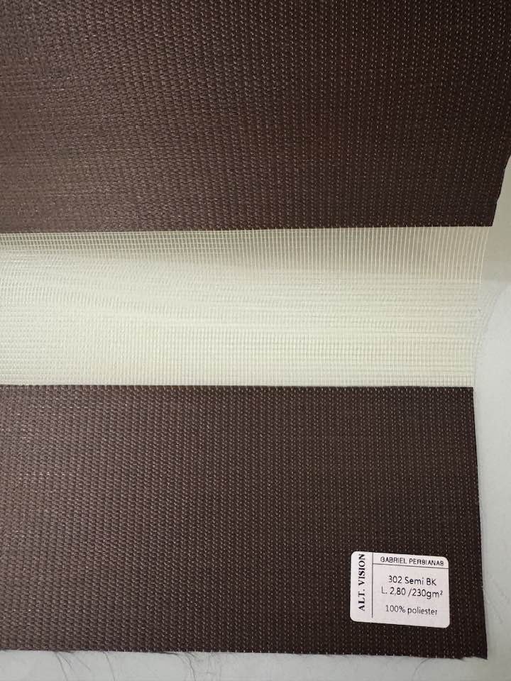 Gabriel Persianas Double Vision 302 Semi BK
