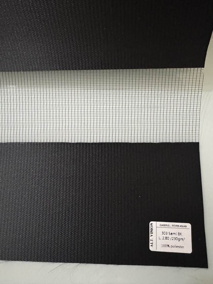Gabriel Persianas Double Vision 303 Semi BK
