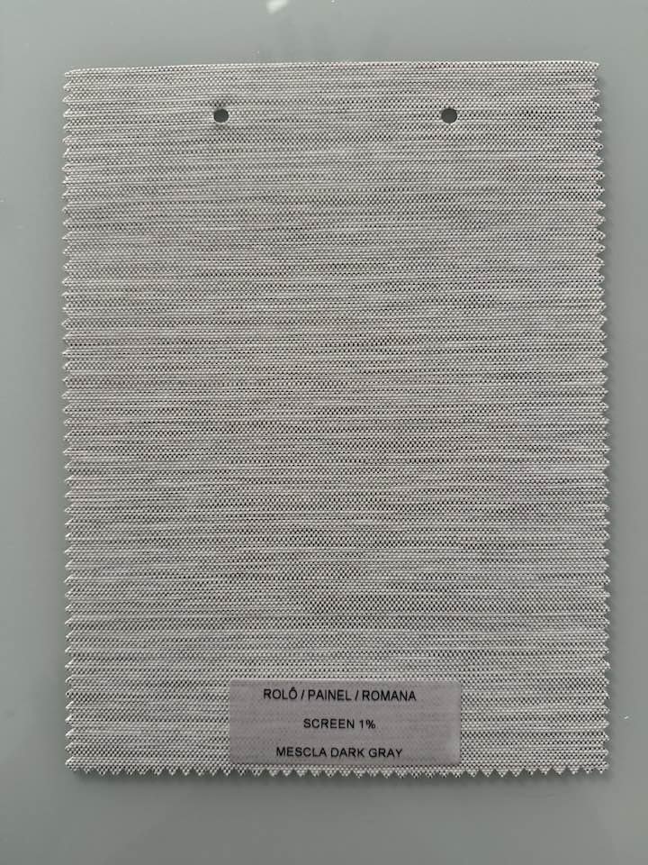Coimbra Screen Tela Solar 1% Mescla Dark Grey