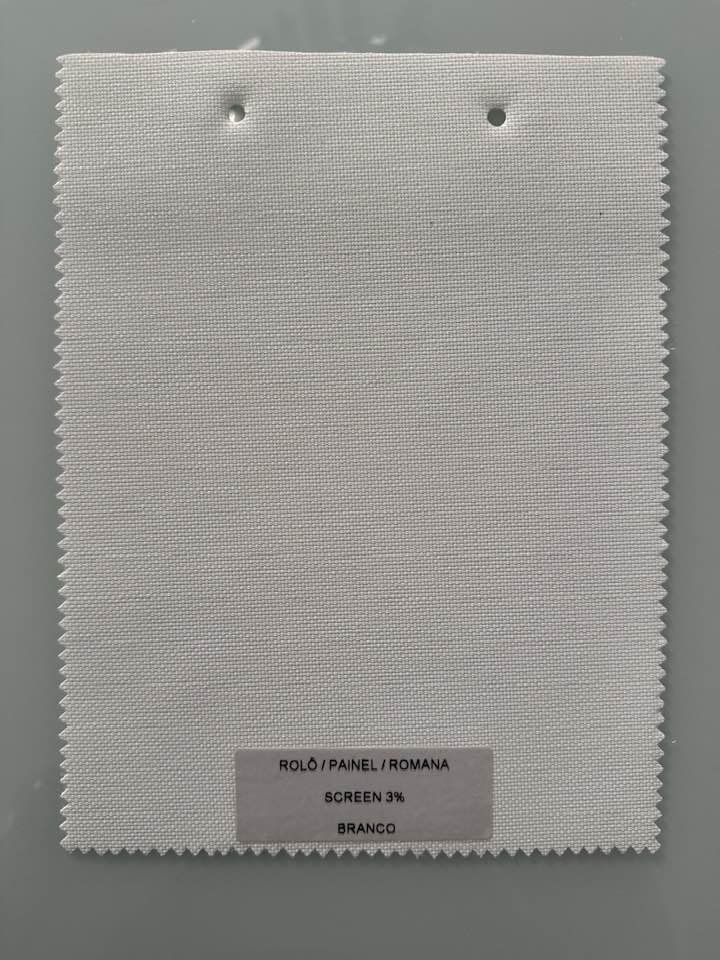 Coimbra Screen Tela Solar 3% Branco