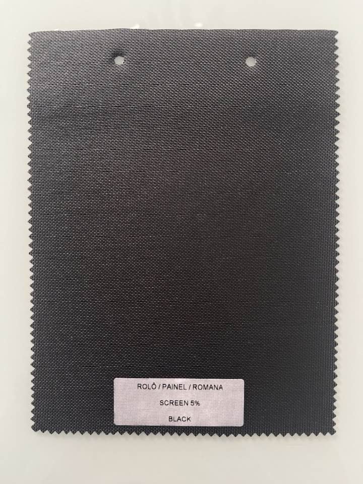 Coimbra Screen Tela Solar 5% Black