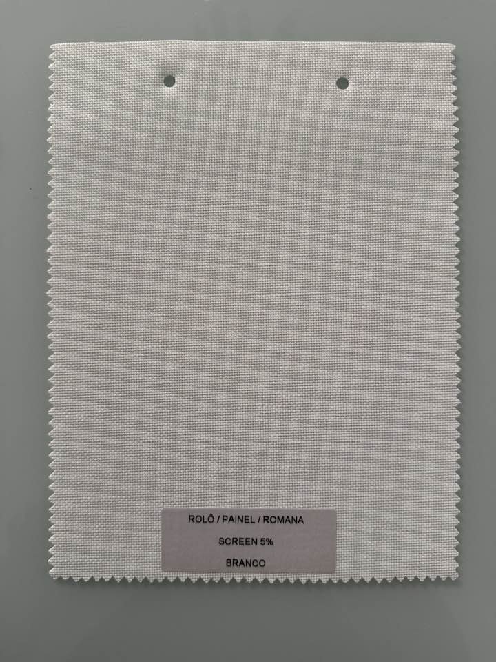 Coimbra Screen Tela Solar 5% Branco