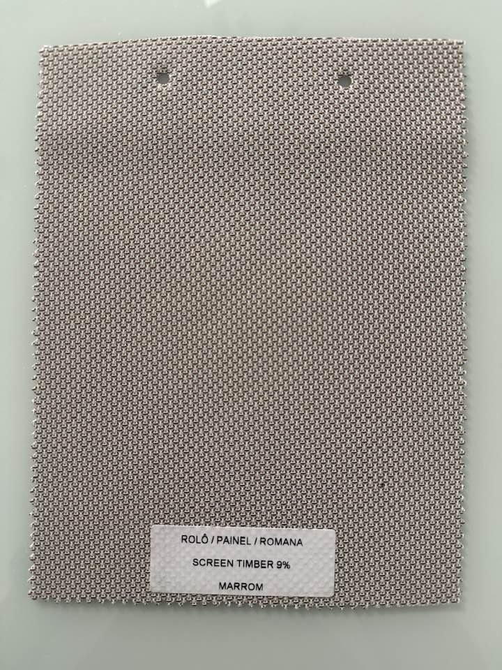 Coimbra Screen Tela Solar 9% Timber Marrom