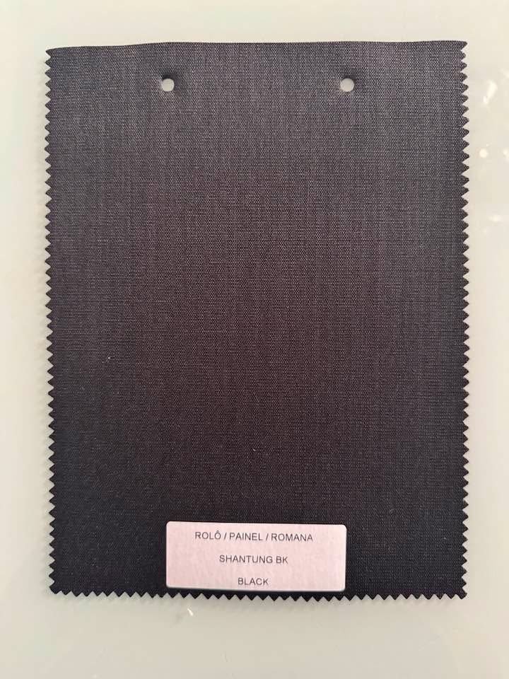 Coimbra Shantung BK Blackout